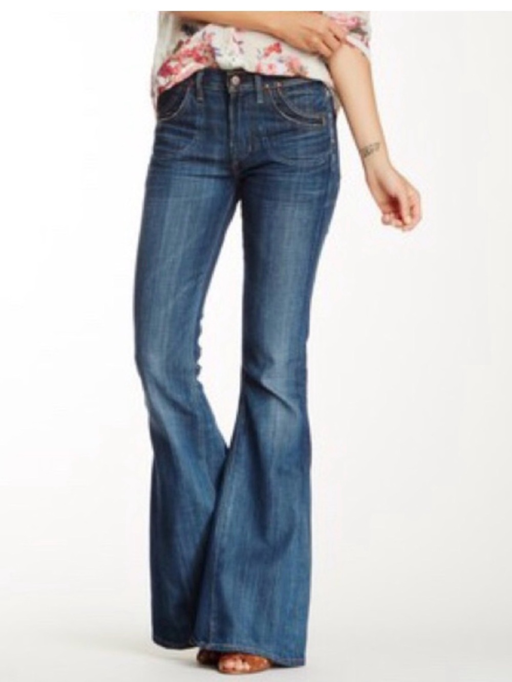 Citizens of Humanity Angie Super flare boho festival hippie jeans size 25